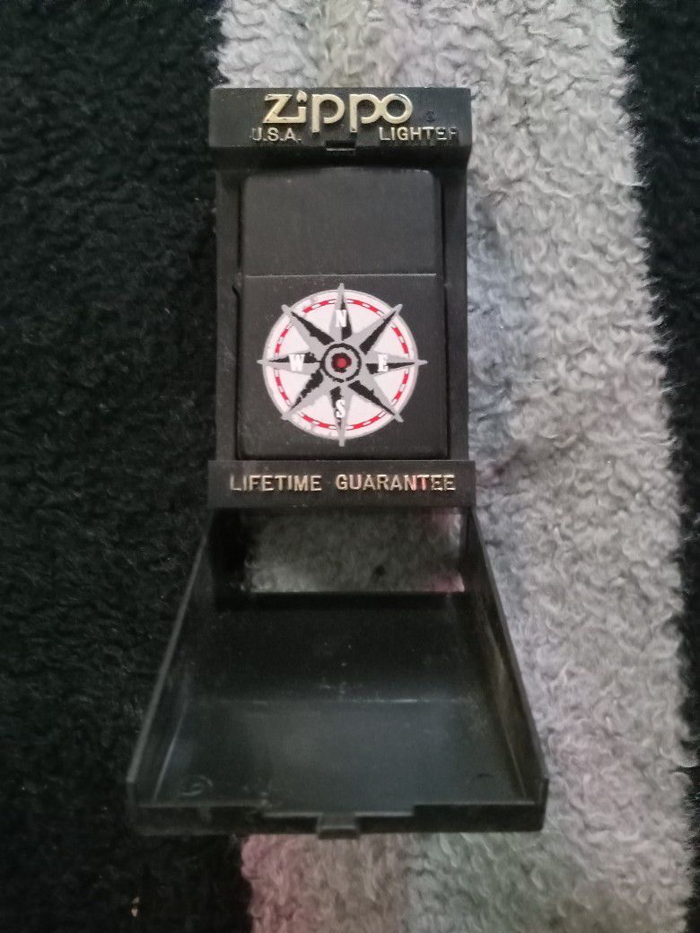 Original Zippo Lighter Compass Logo (New)