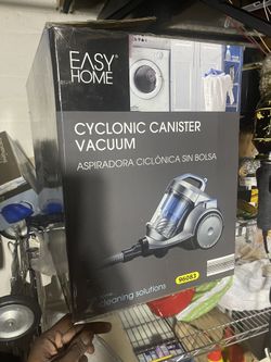 Easy Home Cyclonic Canister Vacuum And Carpet