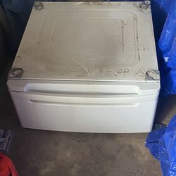 Washer Or Dryer Stand With Drawer 