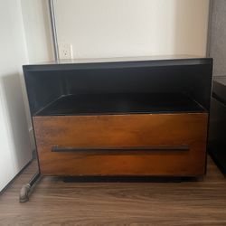 West Elm Massaro nightstands (2) and Dresser