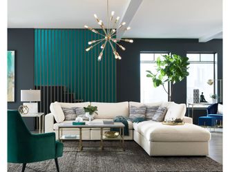 Serene Beige 4-Piece Modular Sectional Sofa