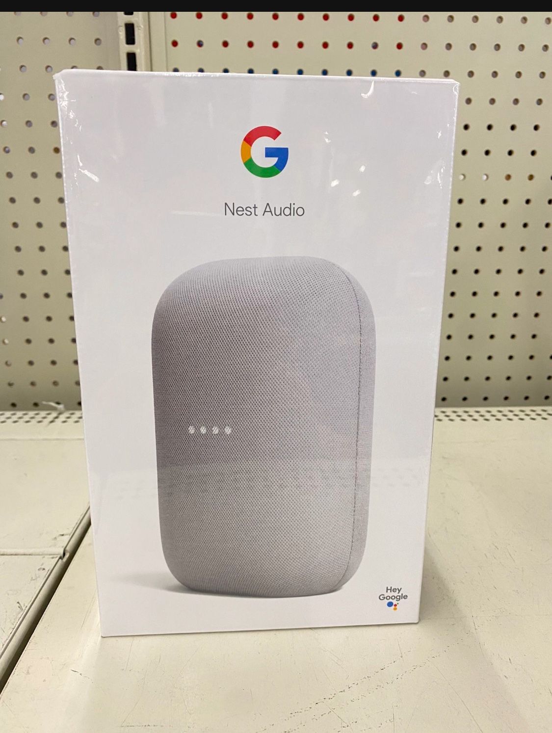 Google Nest Audio - Smart Speaker with Google Assistant - Chalk