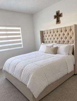 Queen bed