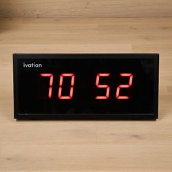 Ivation Oversized 24" Large Digital LED Clock