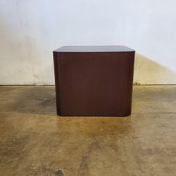 Wooden Cube End Table $100 (Good Condition)