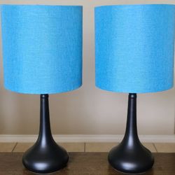 Small Desk Lamps Set of 2 OBO