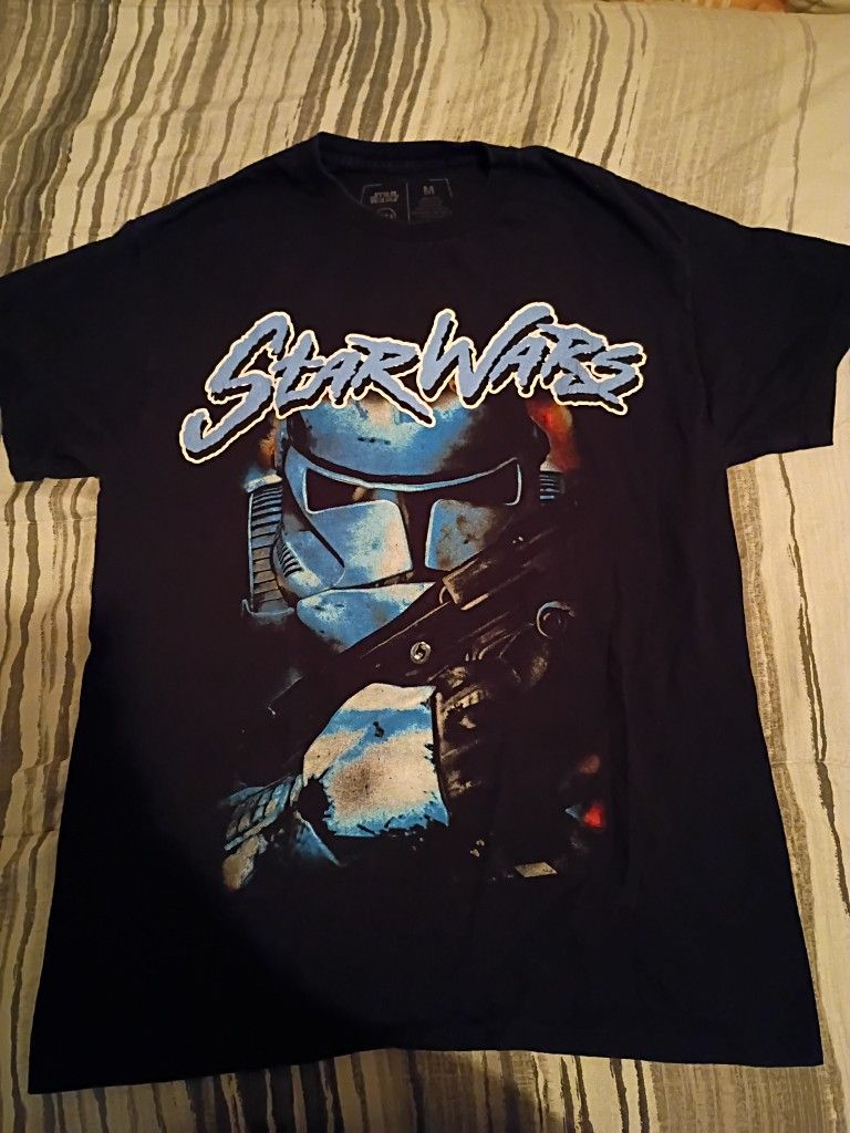 Star Wars Black T-shirt Clone Trooper