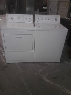 Kenmore Gas washer and dryer set 3 months warranty delivery and installation