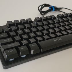 MFTEK RGB K87 Rainbow Backlit Gaming Keyboard, LED PC Gaming

