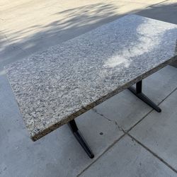 PENDING PICKUP - Granite dining room table