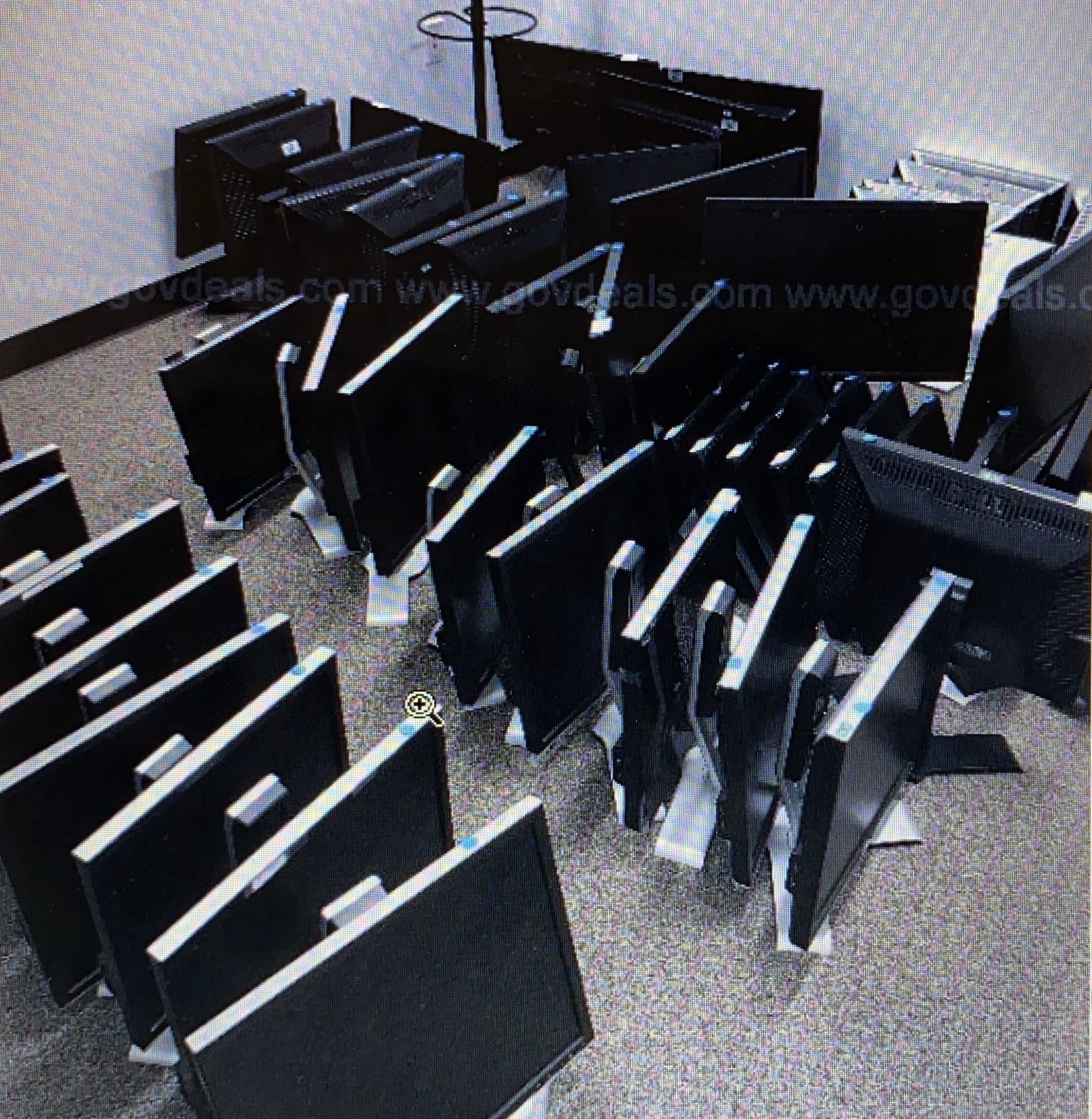 63 pieces of of computer monitors