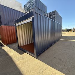20FT STORAGE CONTAINER w/ ROLL-UP DOOR – CLEAN & READY!
