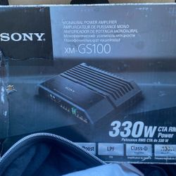 Brand New Sony 330 Watt Amp ONLY $45.00