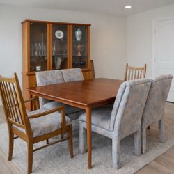 Set of 6 Mixed-Style Dining Chairs (table not included)