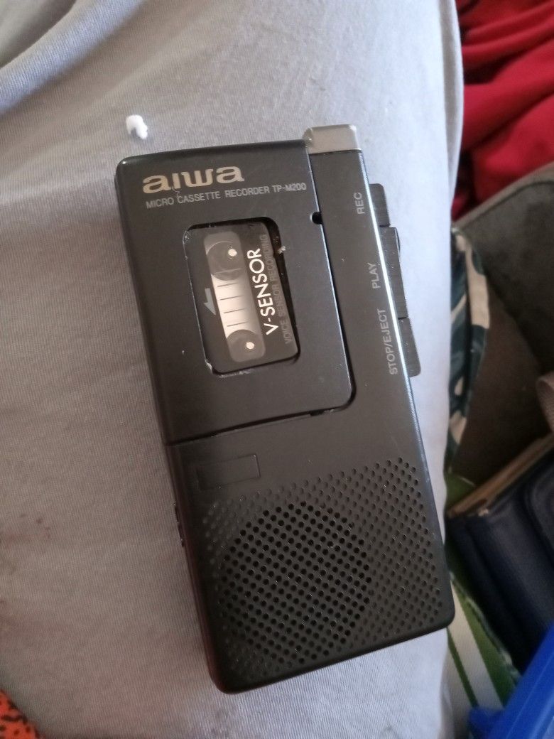 Batterie Powred Micro Cassette Tape Recorder 