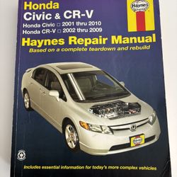 Used Haynes Repair Manual-Honda