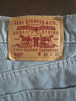Vintage Levi Corduroys