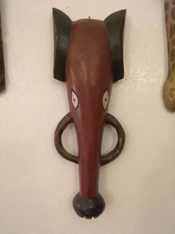 Hand crafted in Ghana wall art