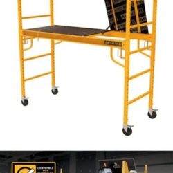 MetalTech
Safeclimb 6 ft. Baker Scaffold with Platform and Included Trap Door, 1250 lbs. Load Capacity