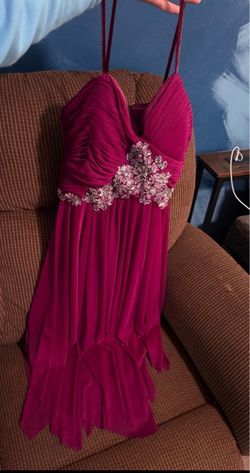 xscape by joanna chen strap prom dress size 14