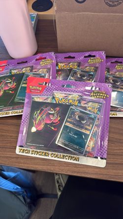 Pokémon Mega Evolution Ascended Heroes Tech Sticker Collection