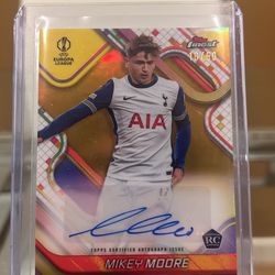 Mikey Moore Rookie Auto 16/50! Topps Finest