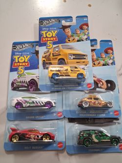 Hot wheels silver toy story
