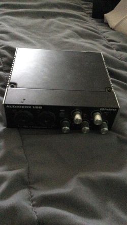 PreSonus Audiobox USB Audio Interface 2Channel