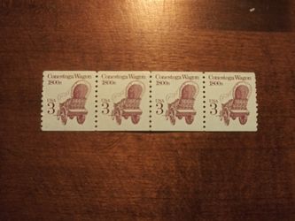 Conestoga Wagon 3 Cent Stamps- New