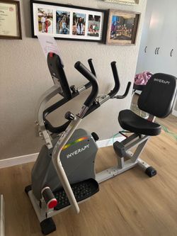 Inverapy RCT2025 Recumbent Cross Trainer with Swivel Seat
