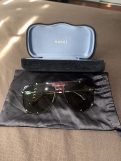 Gucci Womens Gold Sunglasses