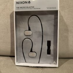Brand New in Box - Nixon "The Micro Blaster" Headphones
