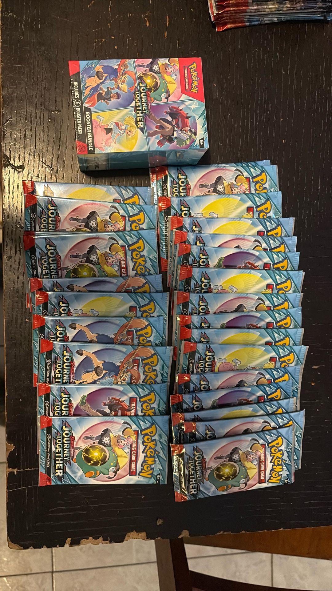 27 Packs Of Journey Together Plus A Booster Bundle Take Them All For 240$ 