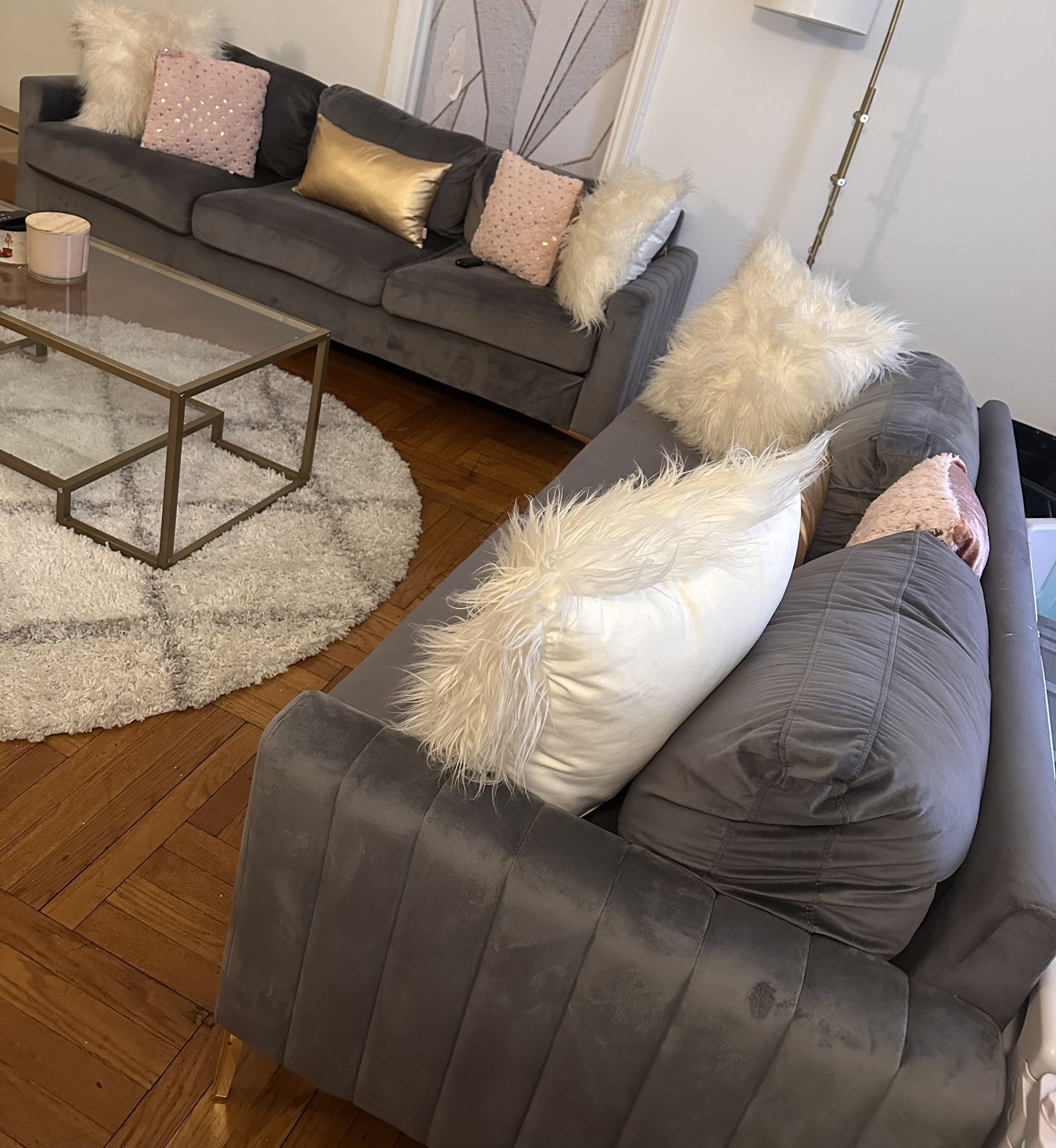 Sofa and Loveseat 2 Piece Set