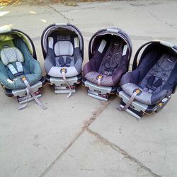 Chicco Keyfit Infant Car Seats With Base  $40 Each 