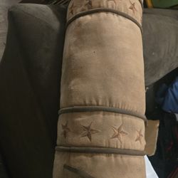 Brown Decorative Tassel Pillows