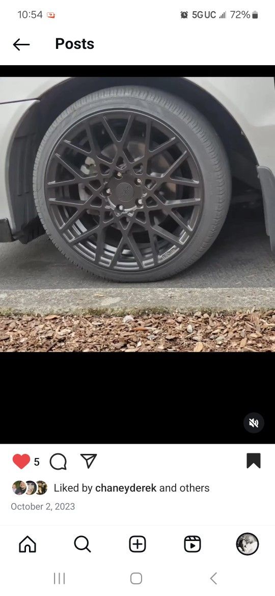 : Rotiform
Rotiform blq 18x8.5 5x114.3 45et 72.56mm matte black wheel