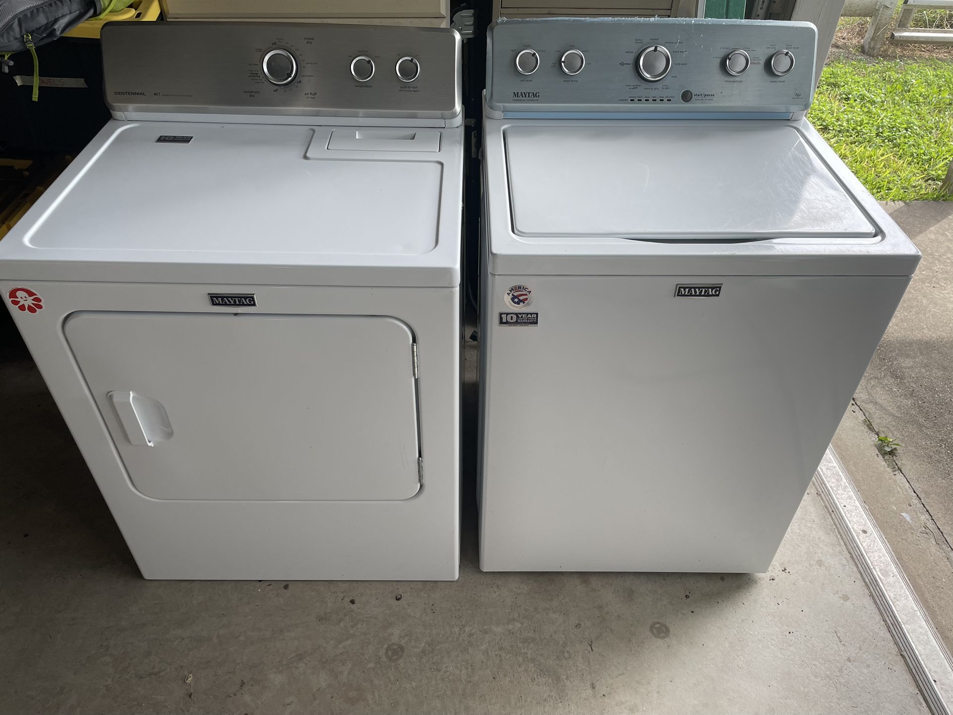 Washer and Dryer