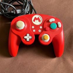 Wired Mario GameCube Controller For Nintendo Switch 