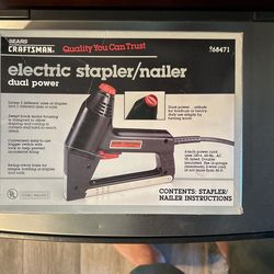 Electric Stapler/Nailer