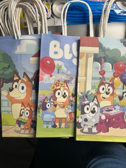 Bluey Candy Bags 12 Count