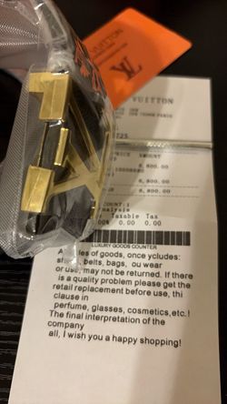 Louis Vuitton belt