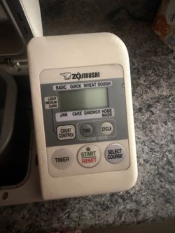 ZOJIRUSHi BREAD MAKER