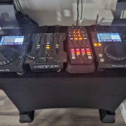 DJ equipment Pioneer cdj & Allen&Heath 23c +k2.  