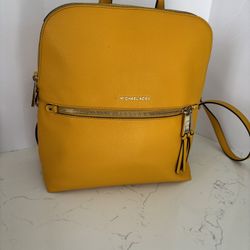 Michael Kors Leather Backpack 