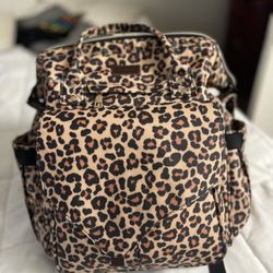 Cheetah Diaper Bag