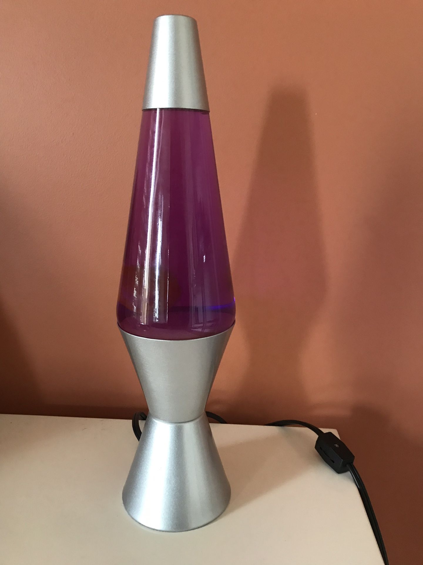 Purple and Yellow/Orange Lava Lamp