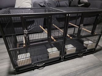 Double Bird Cage for sale