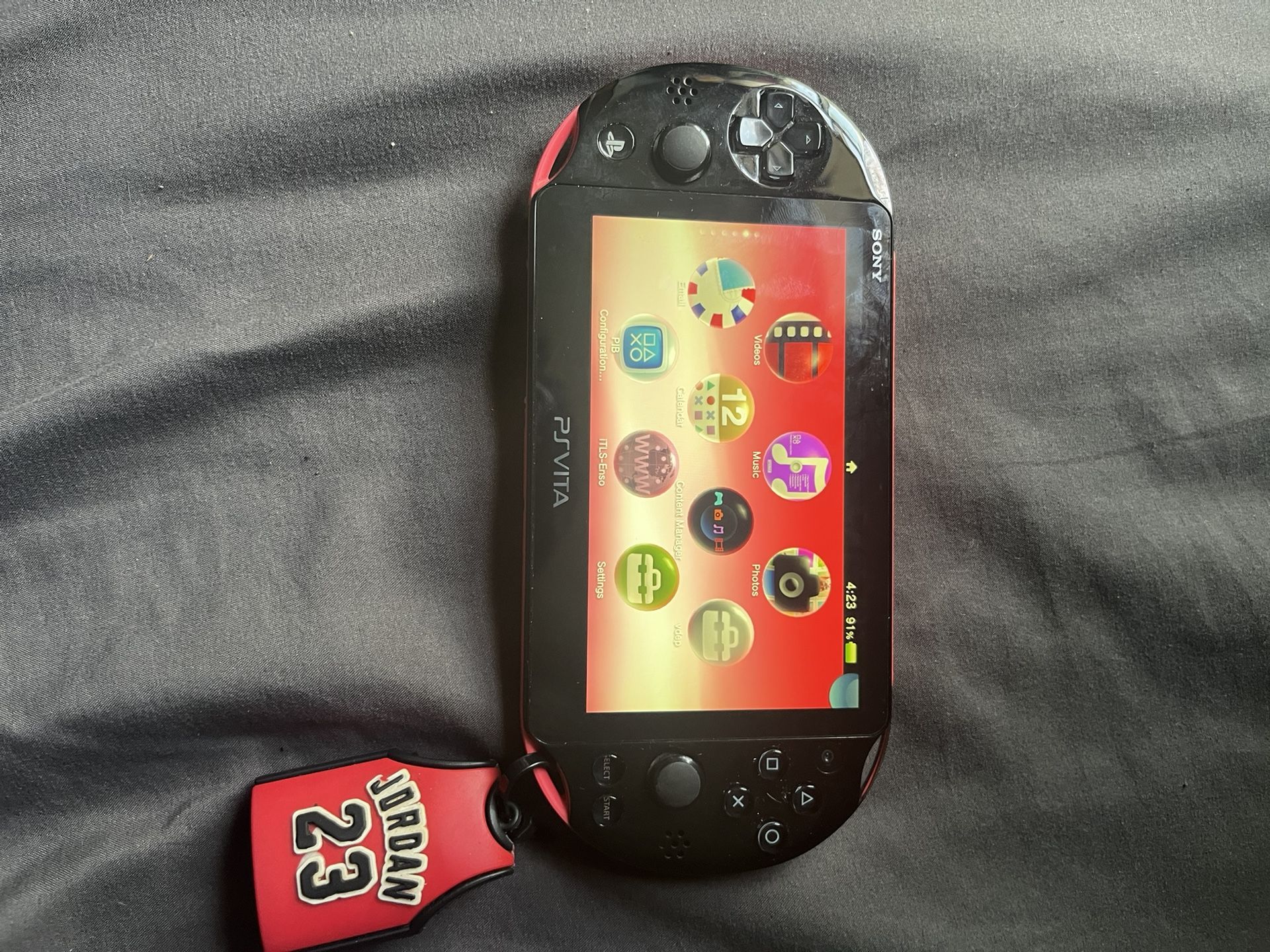 Modded Black N Pink Sony PS VITA 2000 **NEED GONE**