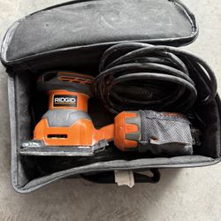 Ridgid Sander and drill 